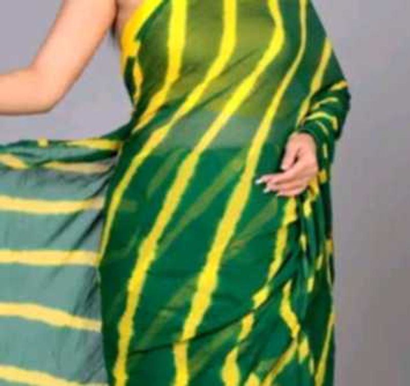 Saree With Unstitched Blouse