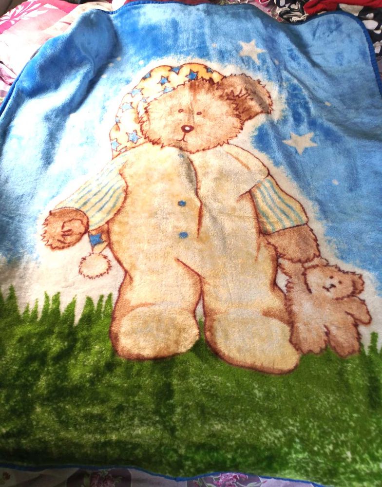 Combo of super soft baby blanket &amp; waterproof shee