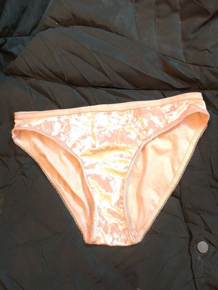 Peach Velvet Panties