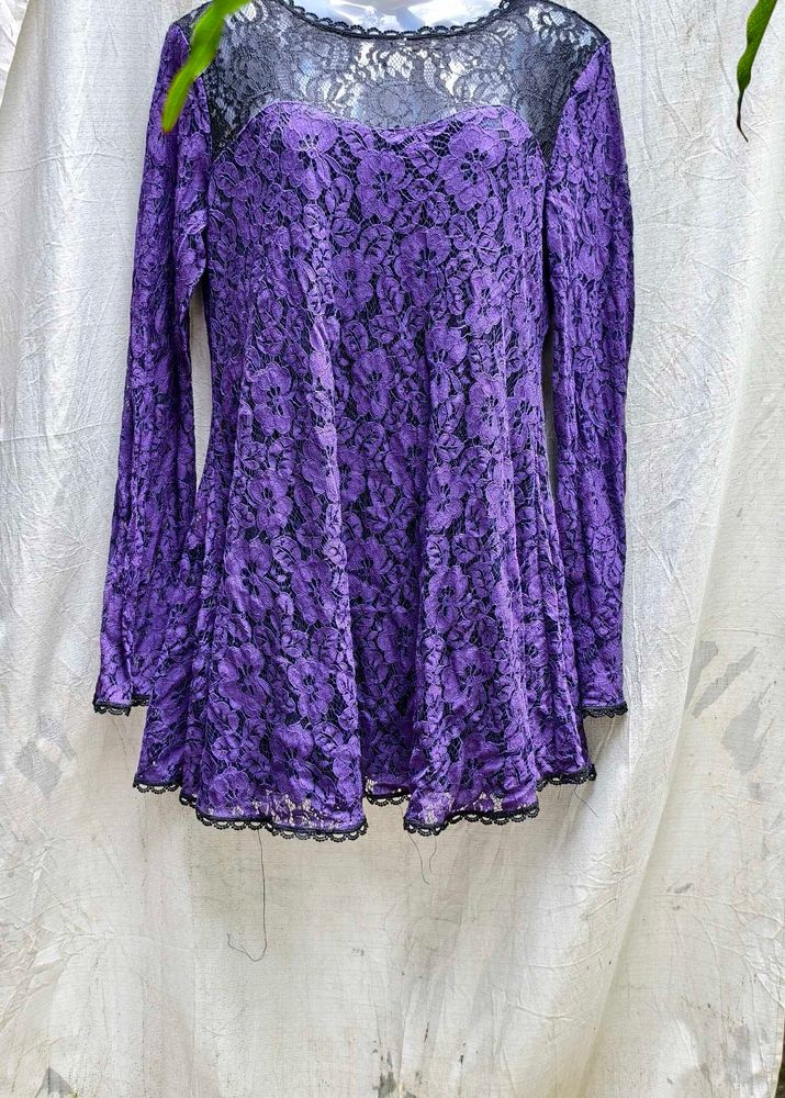 12266. GOTHIC MINI DRESS