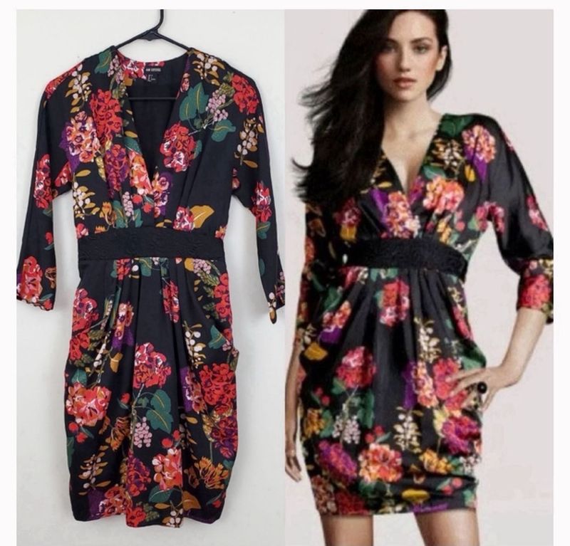 H&amp;m Kemono Floral Dress