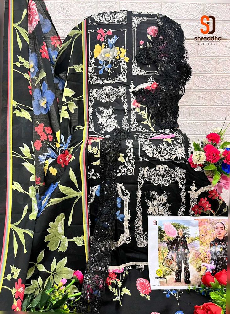 EMBROIDERY PATCH CATALOGUE UNSTITCH DRESS