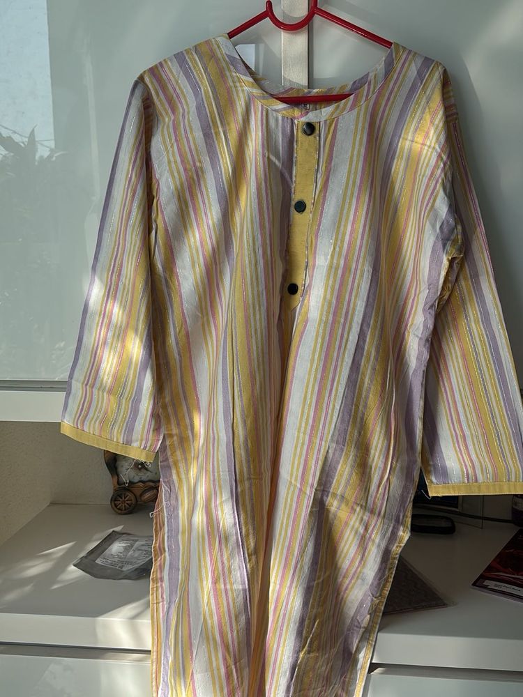 Striped Kurta XXL SIZE NEVER USED
