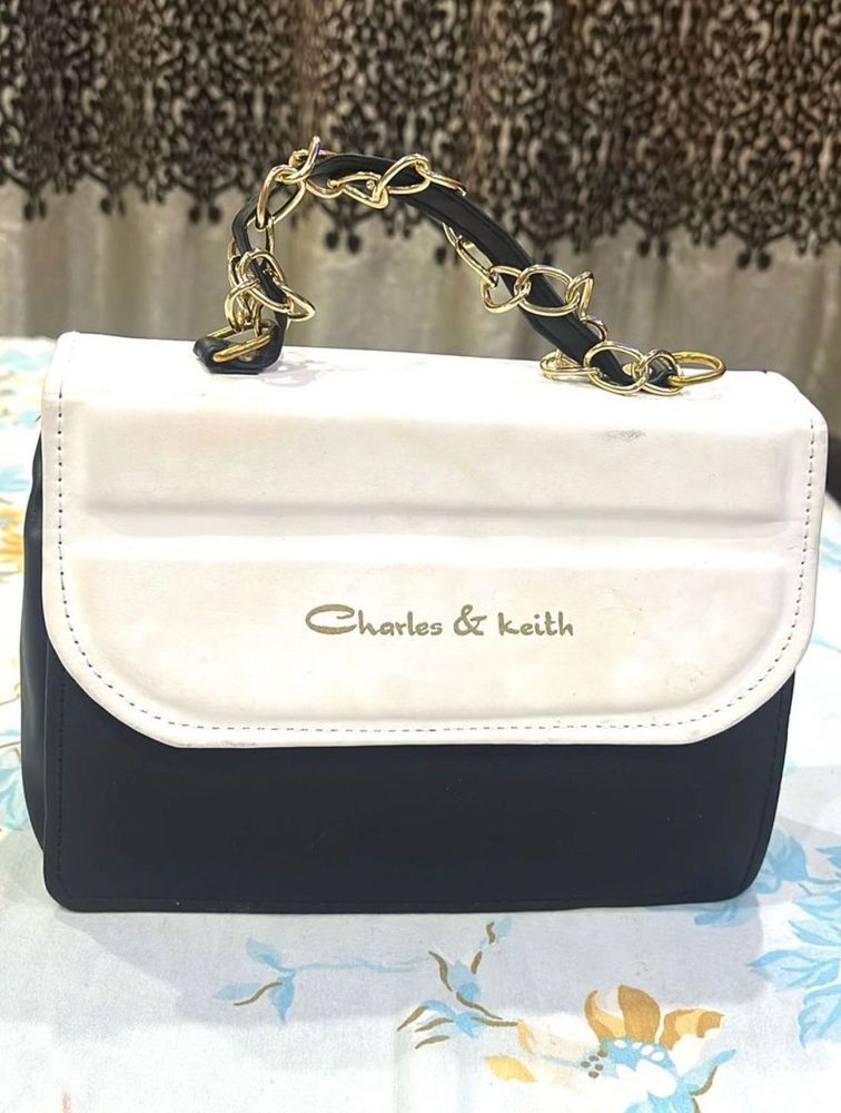 Black And White Bag
