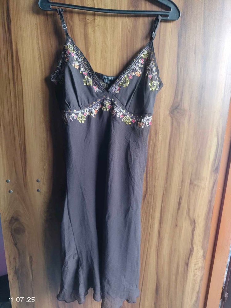 Floral Embroidered Dress