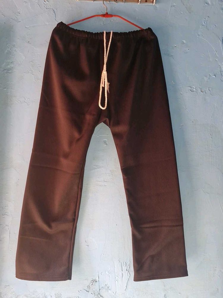 Brown Casual Lounge Pants