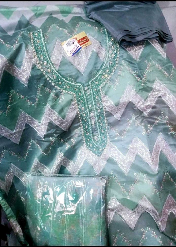 Organza Pakistani Suit
