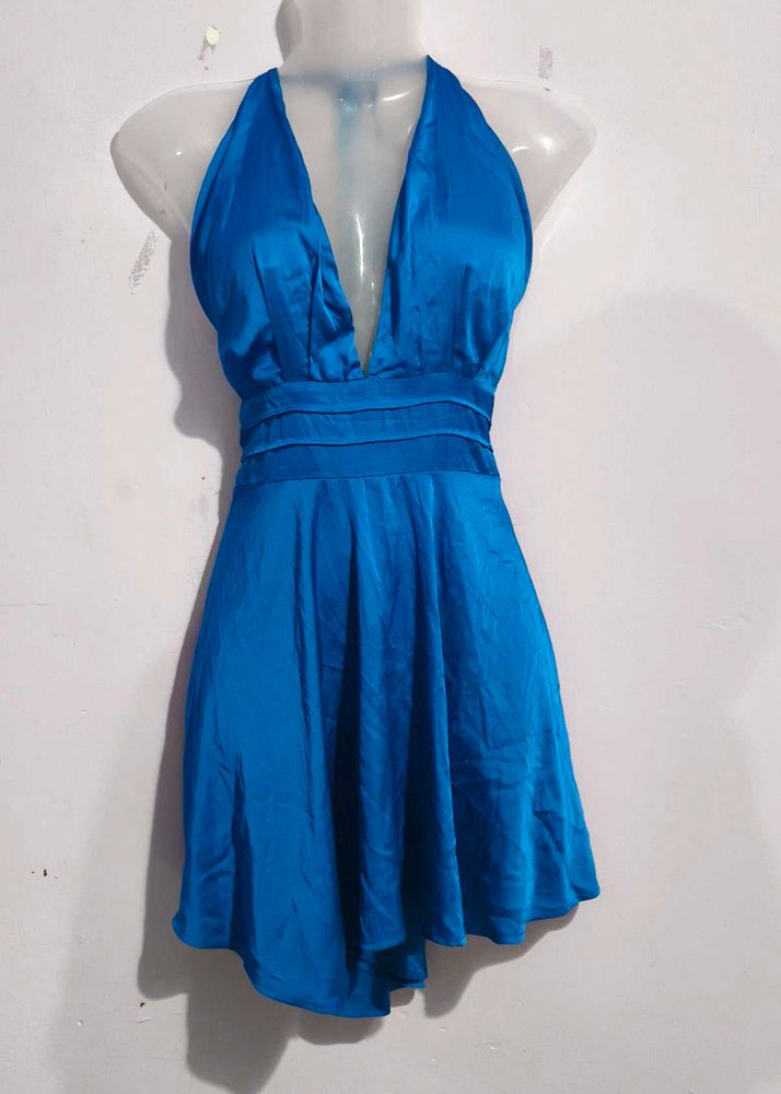 Blue Mini Dress