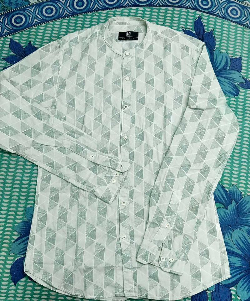 Patterned Casual Shirt