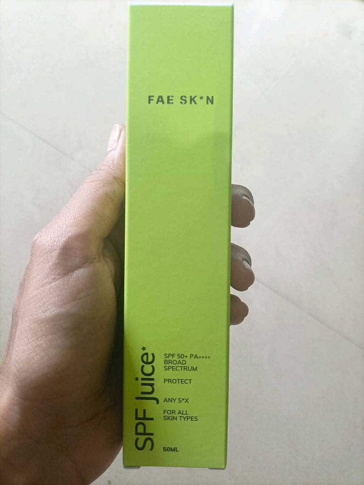 FAE SK*N Sunscreen