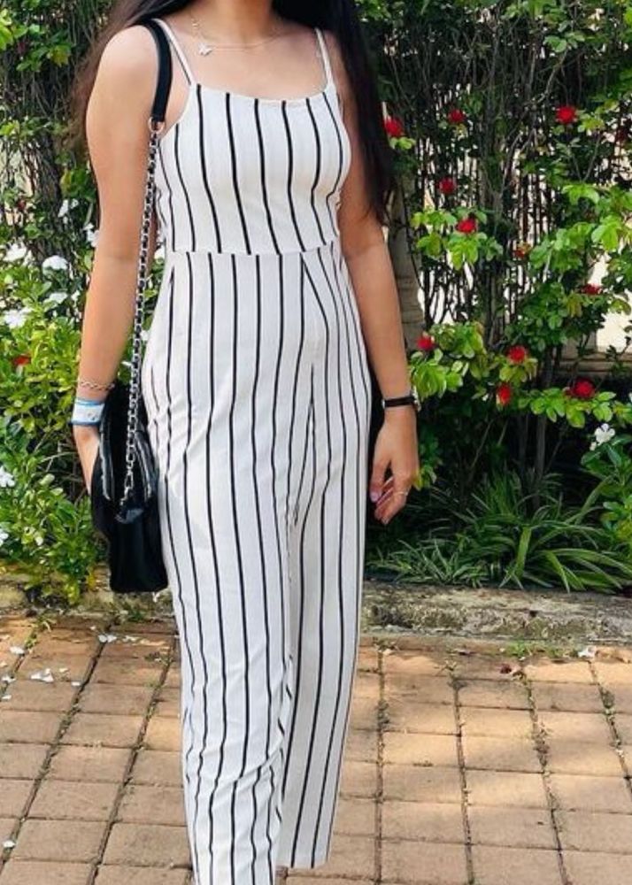 Awesome Looking Stretchy Ginger Jumpsuit