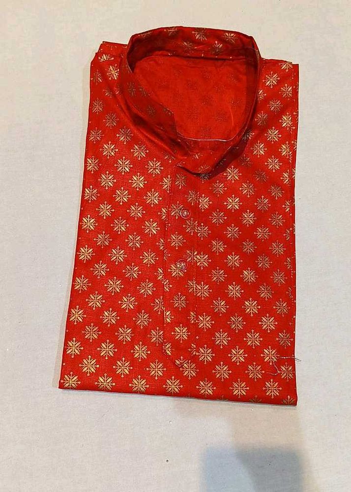 Elegant Red Kurta Set