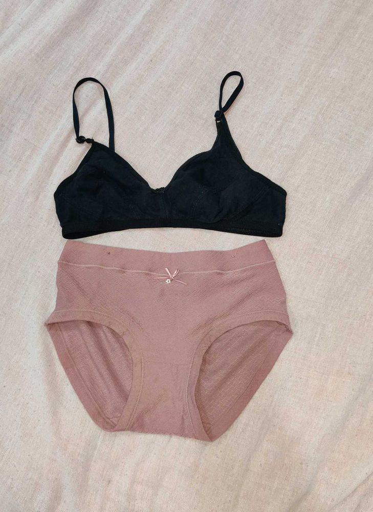 Combo Cotton Bra &amp; Brief