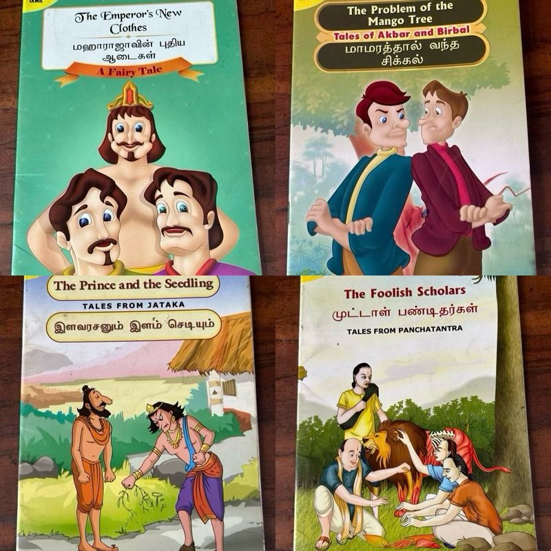 Bilingual Books - Tamil &amp; English