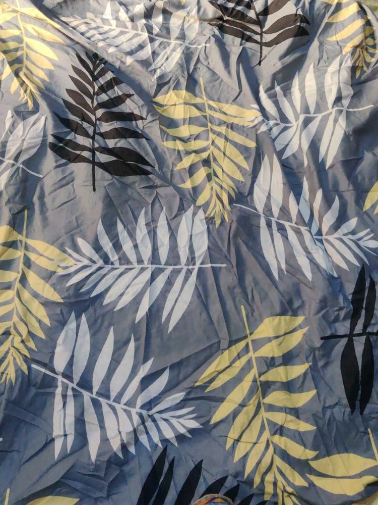 Leaf Print Bedsheet in arround lastik🇮🇴