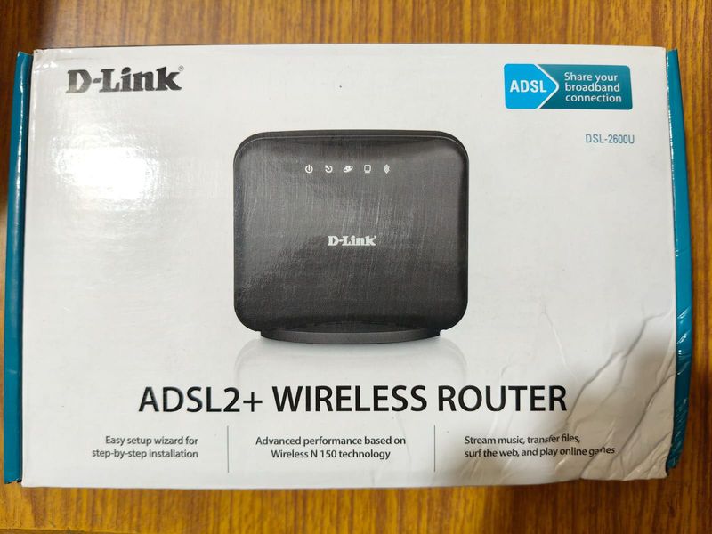 D-Link ADSL2+ Wireless Router