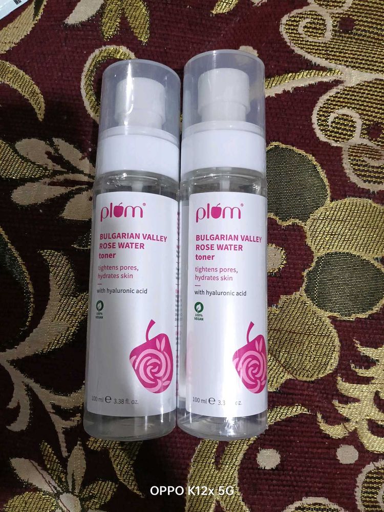 Plum Rose Water Toner