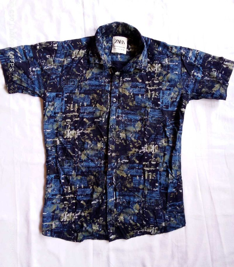 Zara Mens Fashion Half Shirt