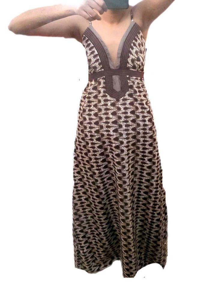 Brown Maxi Dress