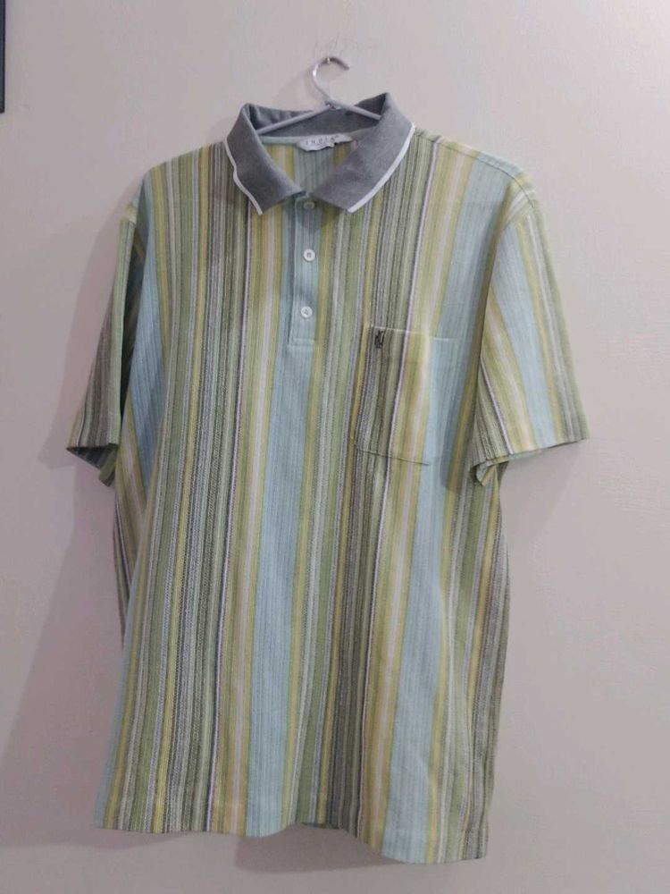 Striped Polo Shirt
