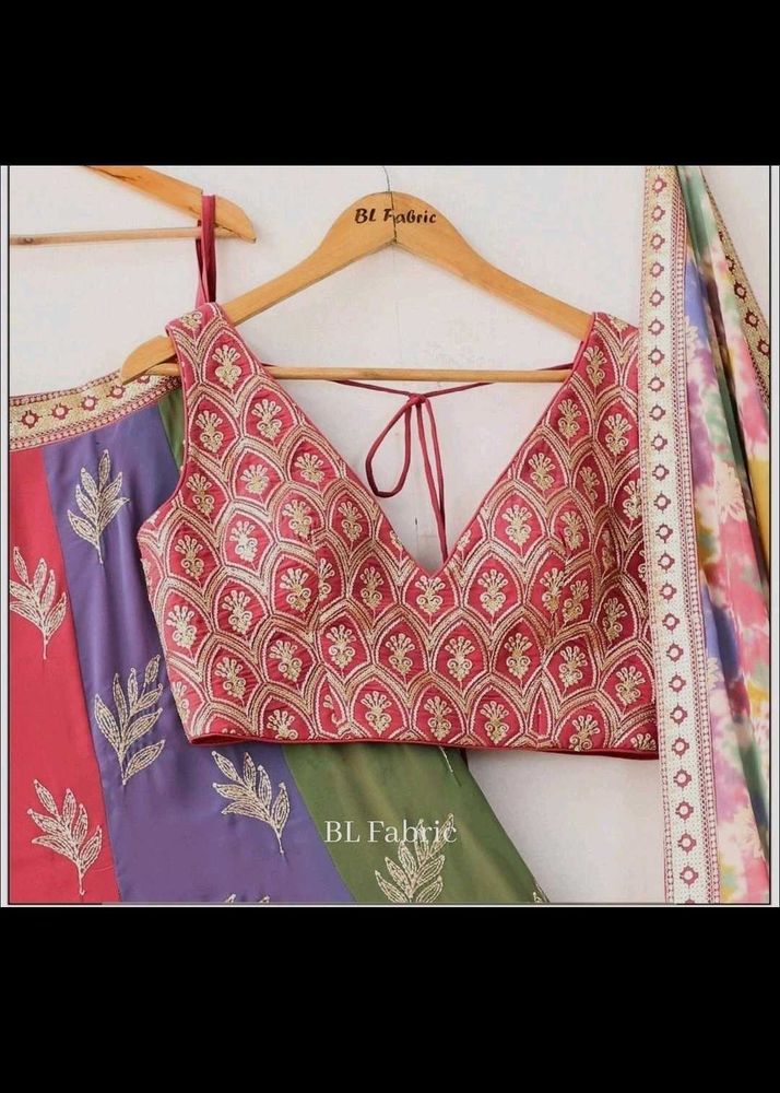 Beautiful Multi Woman Lehngha Unique Design ❤
