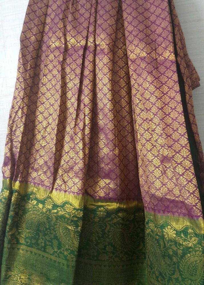 New Unstiched/semi Stiched Half Sari