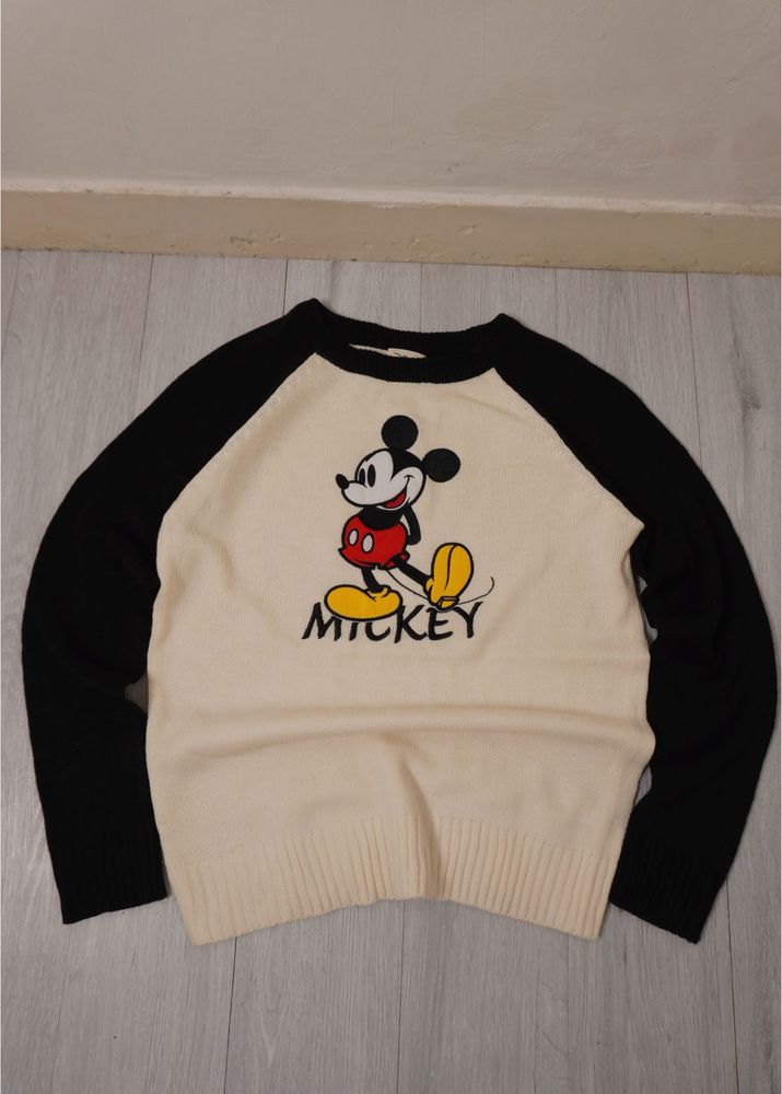 Mickey Mouse Graphic Sweater