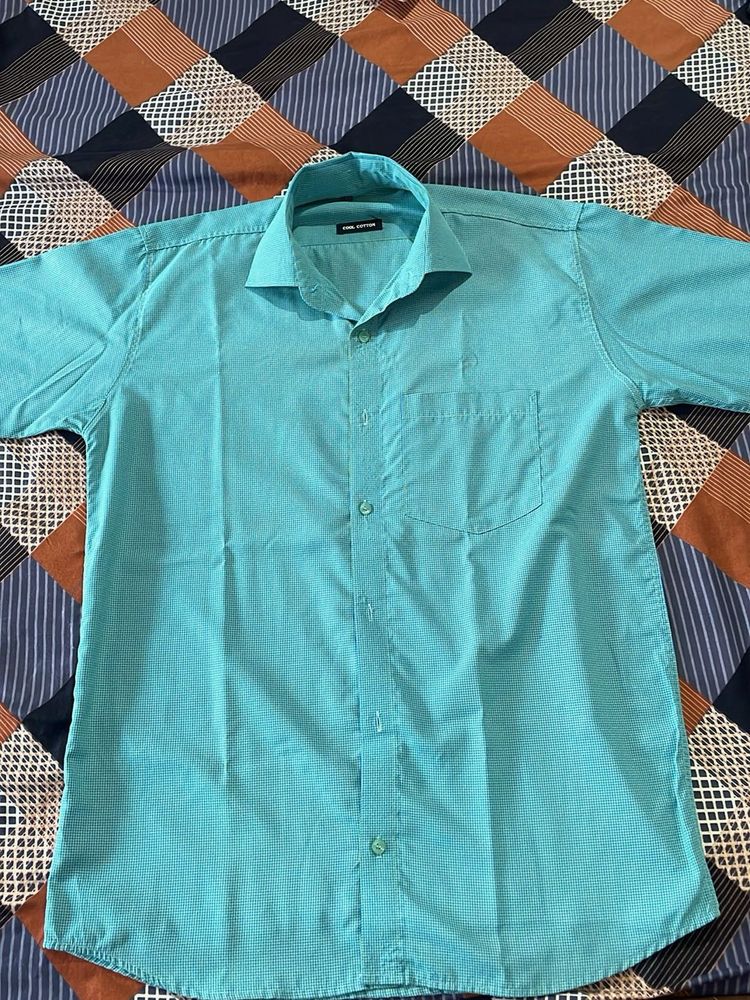 Light Blue Button-Down Shirt