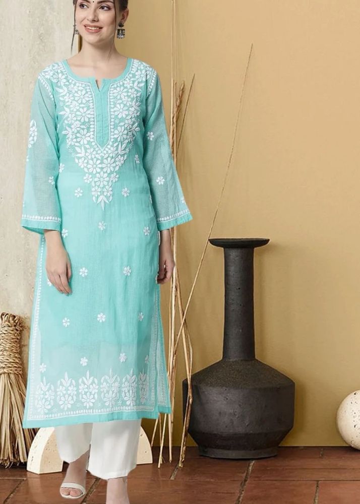 Elegant Embroidered Kurta