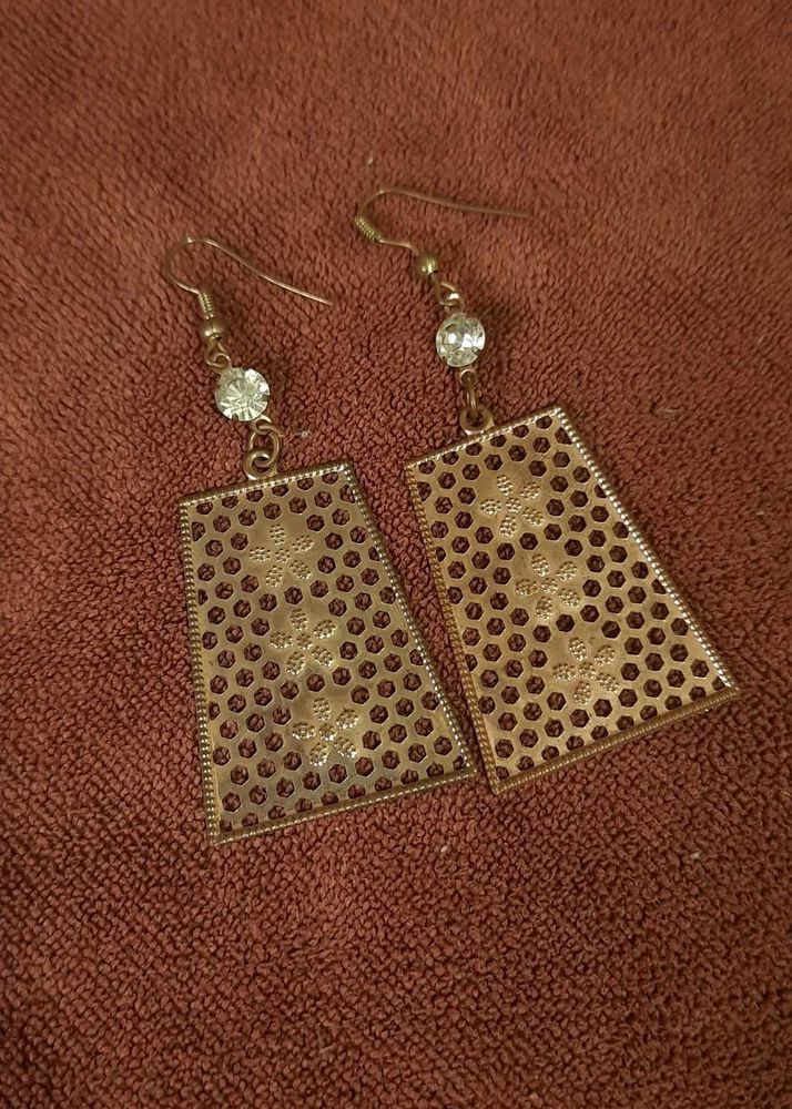 Geometric Dangle Earrings