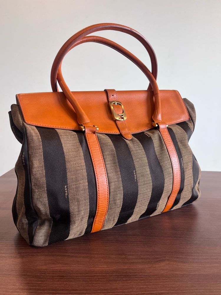 Fendi (Copy) Striped Handbag