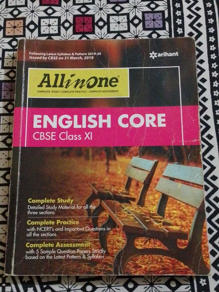 Arihant All In One English Core Class 11