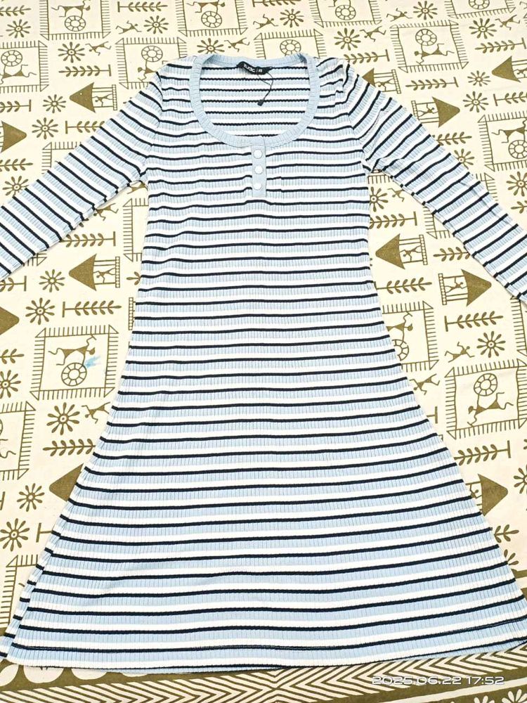 Zudio Blue Bodycon Dress