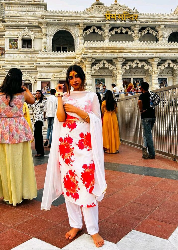 Women Kurta Set With Plazo And Duppata