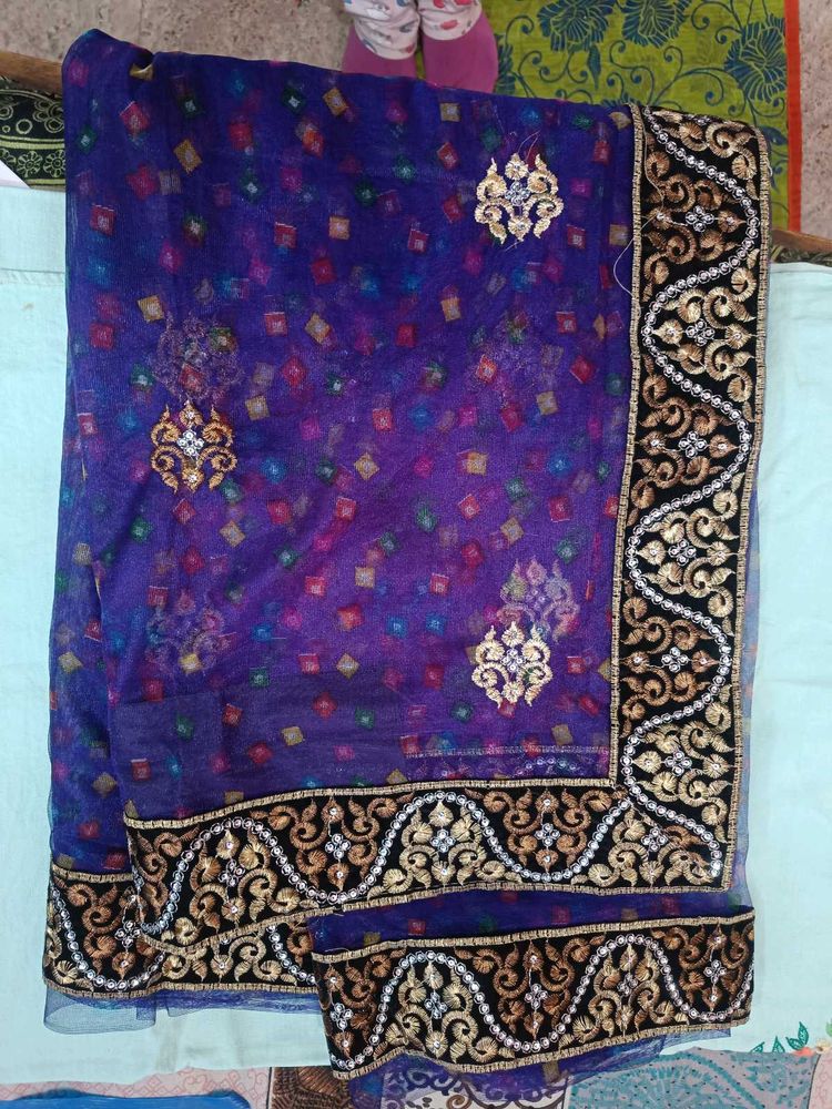 Fancy Attractive Net Light Weight Saare