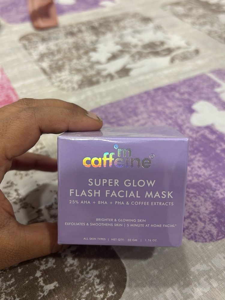 Super Glow Flash Facial Mask