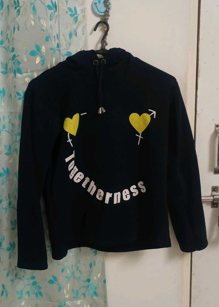 Dark blue colour sweatshirt