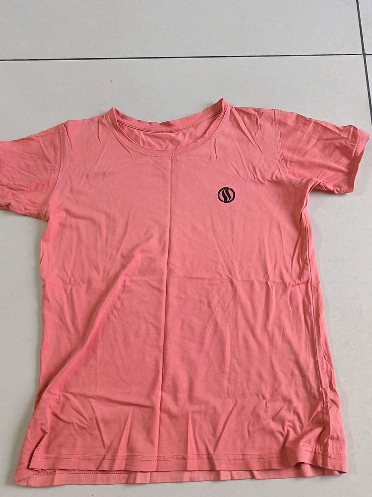 Salmon Logo Tee