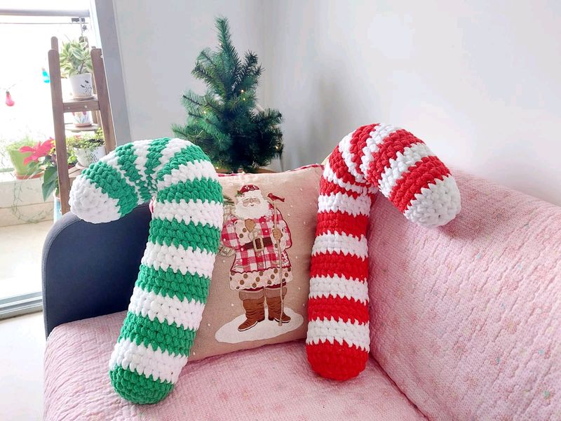 Crochet Candy Cane