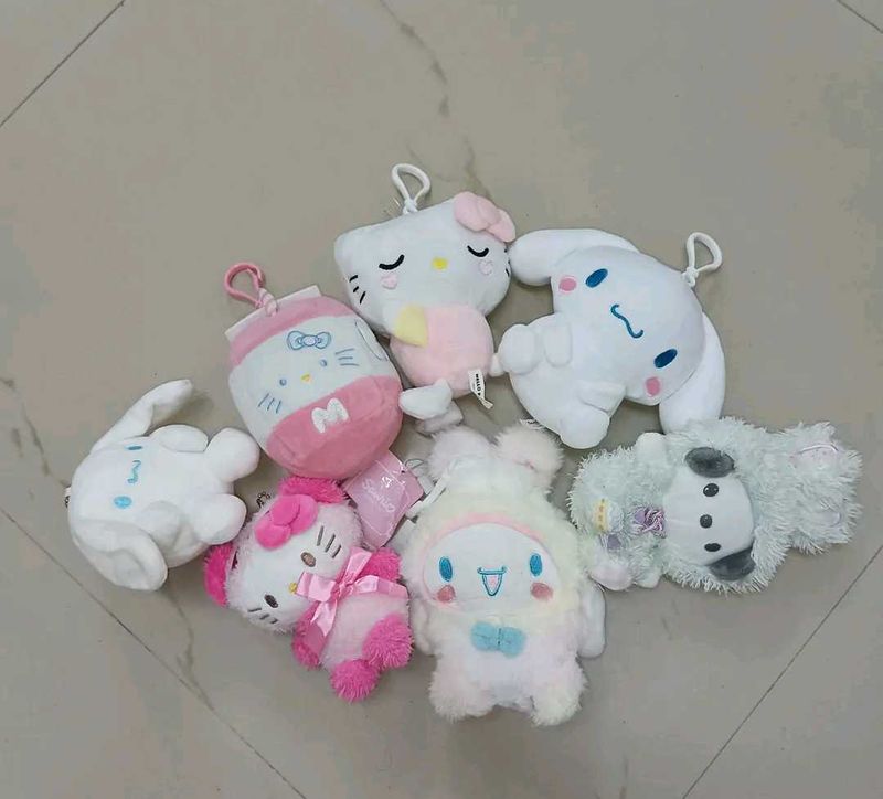 Sanrio Plush Keychain