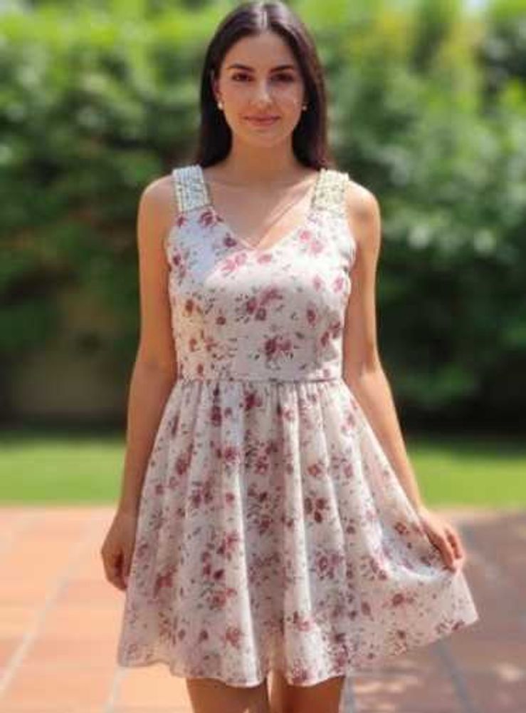 Floral Skater Dress