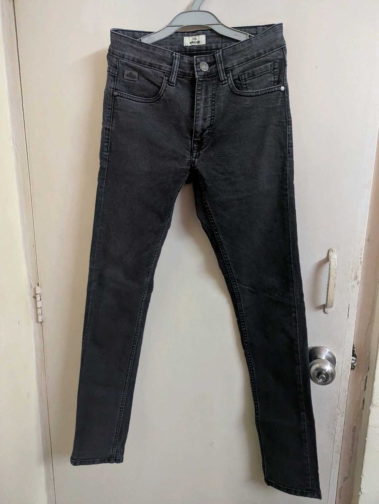Wrangler Gray Wash Skinny Jeans