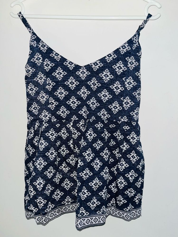 Patterned Romper