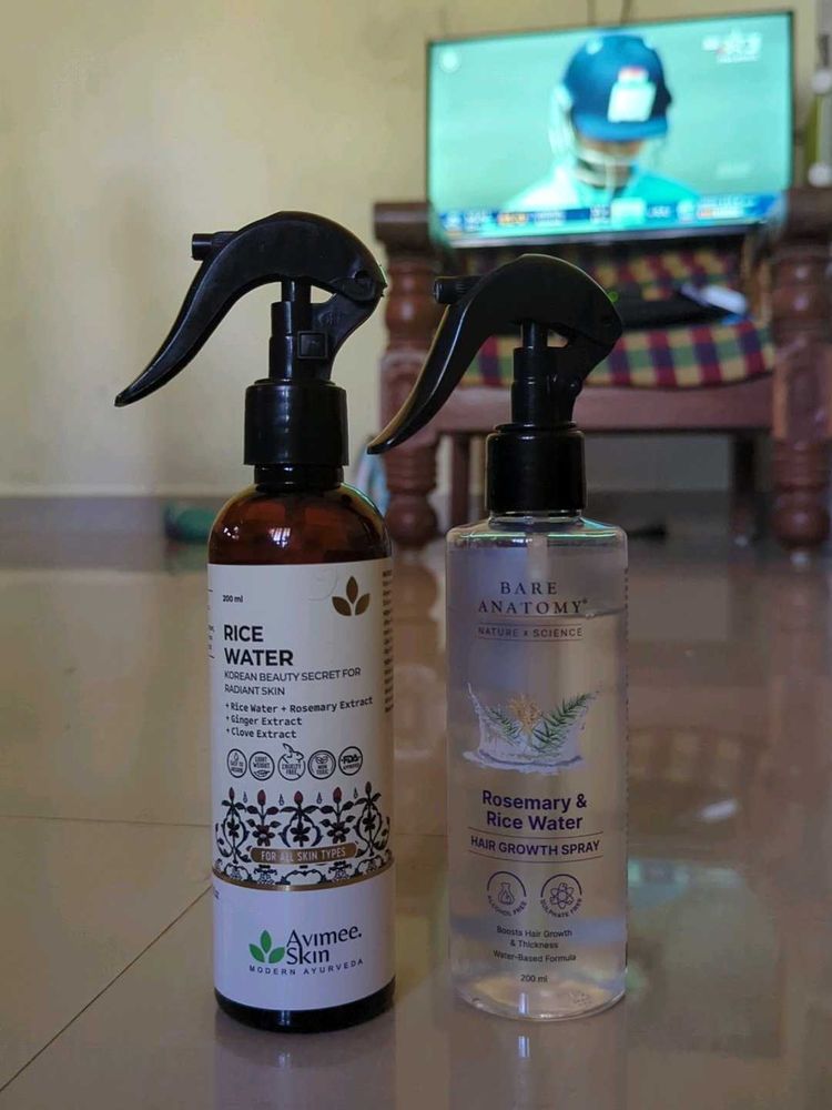 Rice Water Hair Growth Spray Set