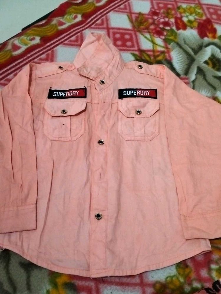 Little Boy's paint shirt