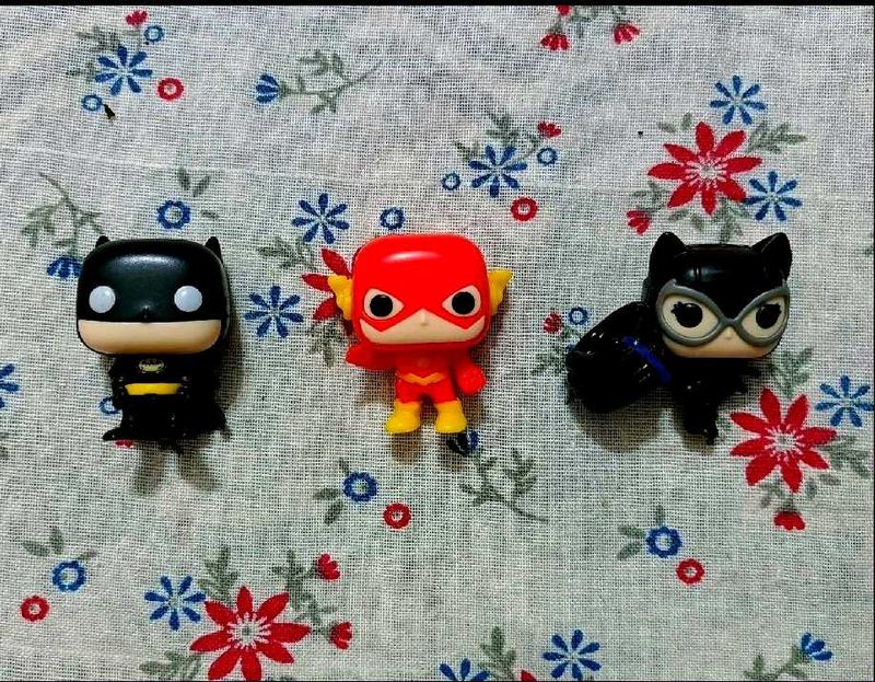 Funko Pop! DC Figures( combo of 3 )