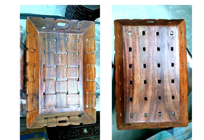 3 Combo Wooden Tray Set