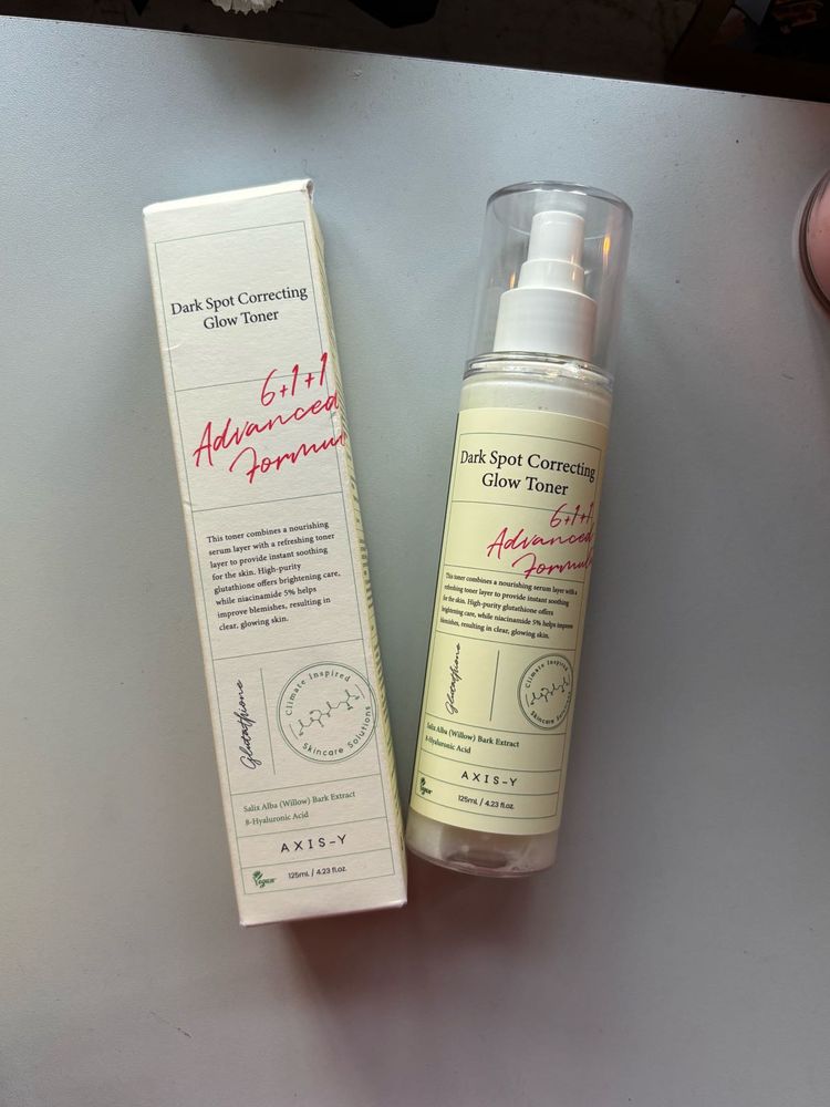 axis y dark spot correcting toner