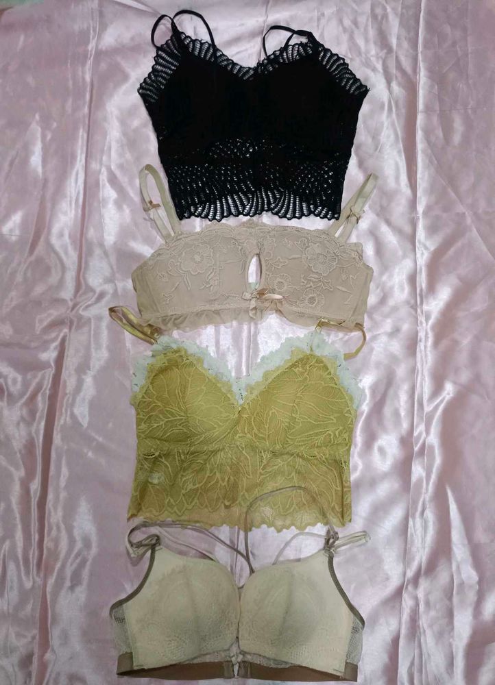 Combo Of 4 Imported Designer Bra