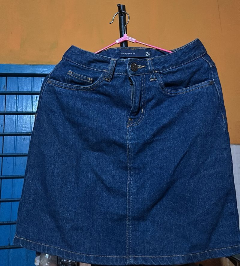 Tokyo Talkies Denim Skirt